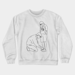 Castaway Diva lineart Korean Drama Crewneck Sweatshirt